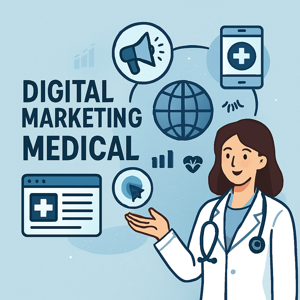 دیجیتال مارکتینگ پزشکی چیست؟