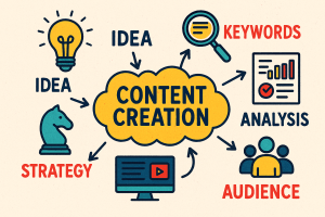 کلمات کلیدی در تولید محتوا