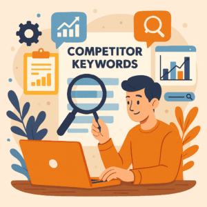 بررسی کلمات کلیدی رقبا