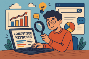 بررسی کلمات کلیدی رقبا