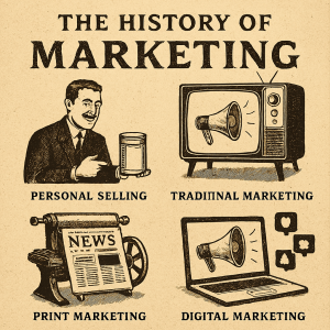 تاریخچه بازاریابی چیست؟