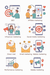 انواع بازاریابی با مثال