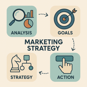 مراحل تدوین استراتژی بازاریابی