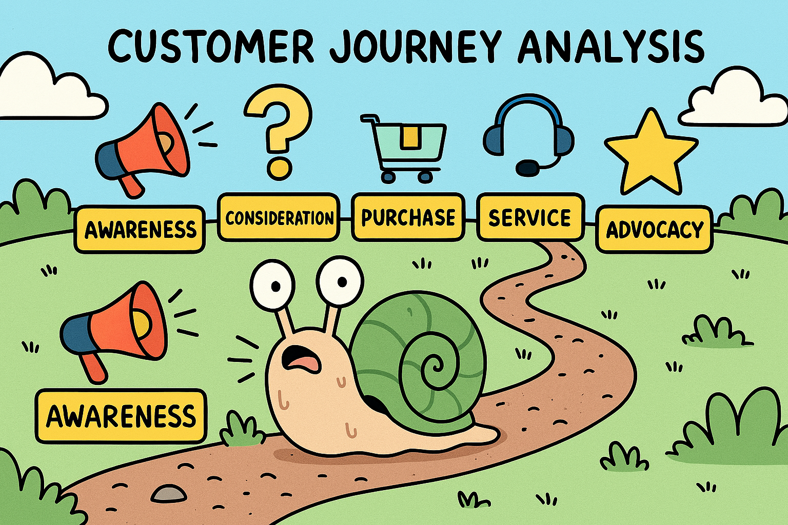 تحلیل سفر مشتری: کلید بهبود تجربه و افزایش وفاداری مشتری