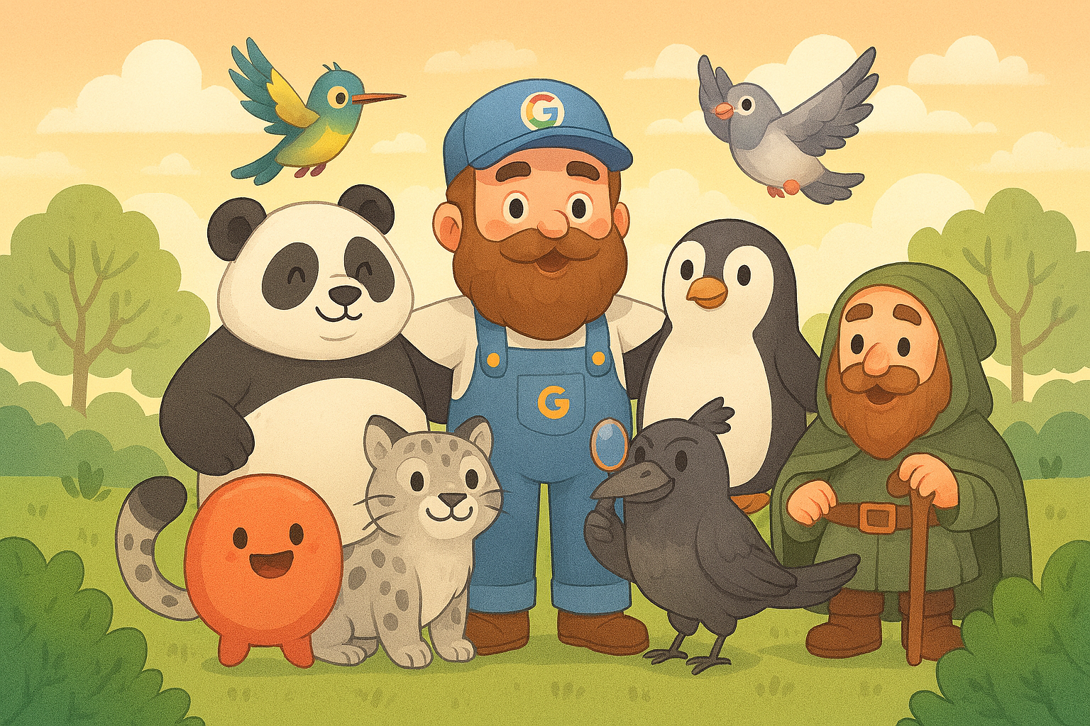 الگوریتم های گوگل در سئو