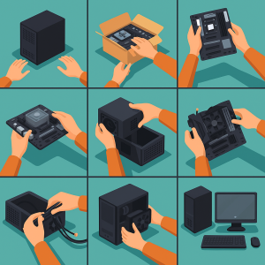 راهنمای کامل اسمبل کردن کامپیوتر: از صفر تا صد