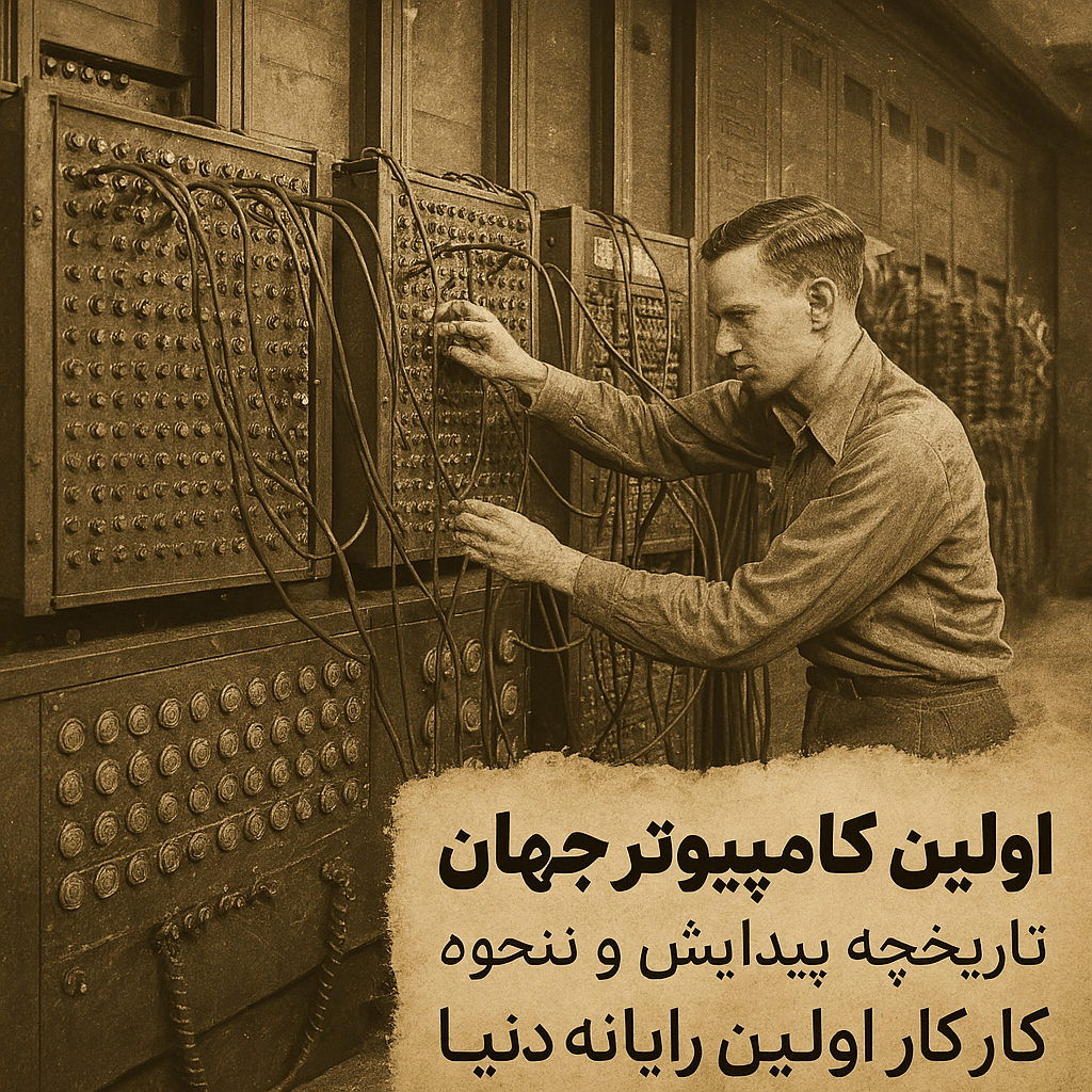 اولین کامپیوتر جهان؛ تاریخچه پیدایش و نحوه کار اولین رایانه دنیا