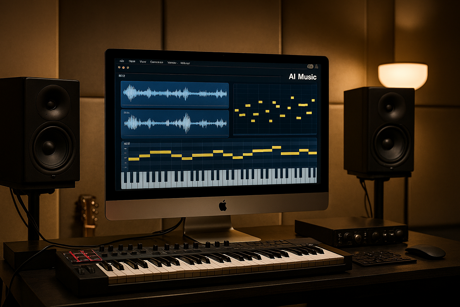 ساخت آهنگ با هوش مصنوعی