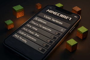 تنظیمات گرافیکی ماینکرافت اندروید