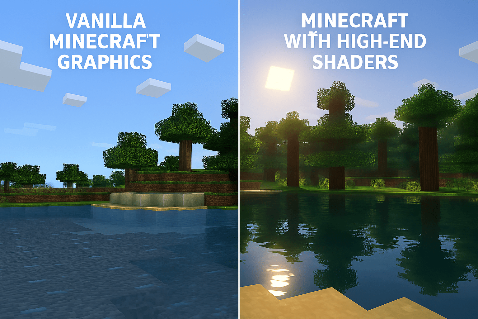 شیدرهای ماینکرافت جاوا برای PC